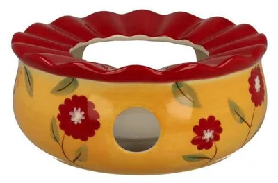Produktbild von ChaCult Stövchen Serie Danja rund 18,5cm aus Keramik
