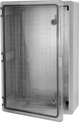 Obrázok produktu pre Prázdna skriňa s priehľadnými dverami 400x600x200mm Rozvodná skriňa Povrchová rozvodná skriňa IP65 IK10 TP Electric