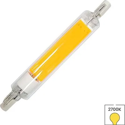 Produktbild von R7S LED-Balkenlampe | 118 mm | 7,5 Watt | 2700K warmweiß | Lybardo