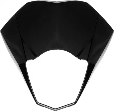 Produktbild von Lampenmaske Maxtuned, schwarz für Rieju MRT 50