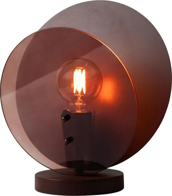 Produktbild von it's about RoMi - Tischleuchte Toledo - Braun - 22x30x32.5cm Tischlampe - Nachttischlampe, Wohnzimmer, Schlafzimmer