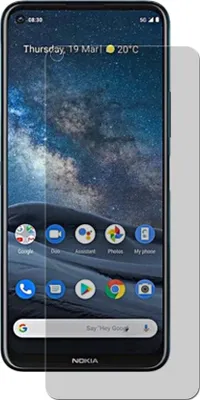 Produktbild von 2x Panzerfolie für Nokia 8 V 5G UW Antishock Schutzfolie Panzerfolie 7H