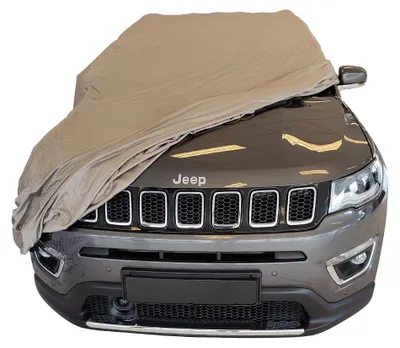 Image de Housse de voiture extérieure adaptée à Jeep Compass Khaki Imperméable et