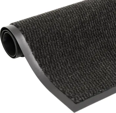 Produktbild von vidaXL Schmutzfangmatten 2 Stk. Rechteckig Getuftet 90x150cm Schwarz