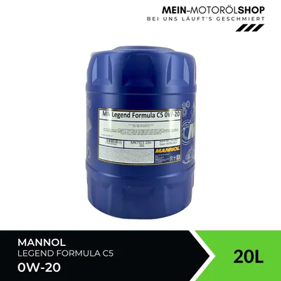 Produktbild von Mannol Legend Formula C5 0W-20 20 Liter