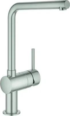 Produktbild von GROHE Minta, Edelstahl, Hebelgriffe, Einzelbild, Keramik, 4,6 cm, 360°