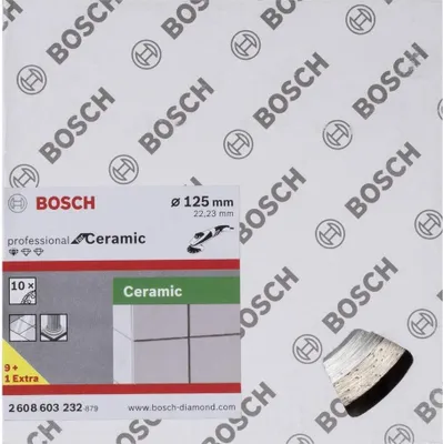 Produktbild von Ceramic Trennscheibe, 125 x 7 mm, Bohrung 22,23 mm, 10-tlg.