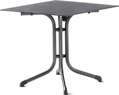 Produktbild von Klapptisch >Boulevard< in Schiefer anthrazit, Polytec® - 80x73x80cm (BxHxT)