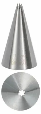 Produktbild von Birkmann Sterntülle #11, Spritztülle, Garniertülle, Backzubehör, Edelstahl, Ø 0.3 cm, 411166