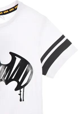 Produktbild von Batman Kinder Jungen T-Shirt, Farbe:Weiß, Größe:140