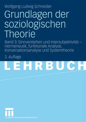 Immagine prodotto di Grundlagen der soziologischen Theorie