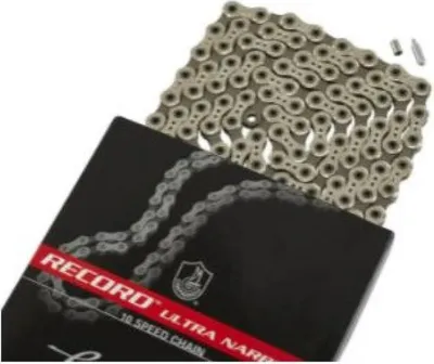 Immagine prodotto di Catena Campagnolo CN6-REX 'Record' Ultra Narrow, 10 velocità, larghezza 5,9 mm, 114 maglie, argento