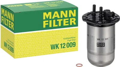 Produktbild von Kraftstofffilter MANN-FILTER WK 12 009 für RENAULT MASTER III Kasten (FV) Leitungsfilter