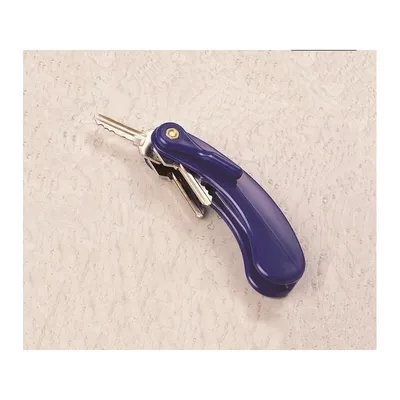 Produktbild von Behrend Schlüsseldrehhilfe, ergonomisch, 12 cm, blau, für 3 Schlüssel