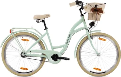 Obrázek produktu pro Městské kolo Goetze Style 26" – 3 rychlosti Nexus, ocelový rám 17", LED osvětlení, košík