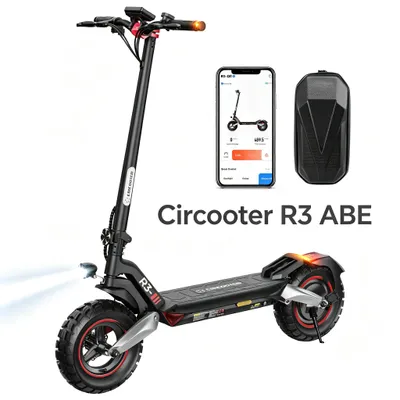 Produktbild von R3 (ABE‑) Erwachsenen‑All‑Terrain‑Offroad‑E‑Scooter, 500W Motor, 48V 15Ah Akku, 20 km/h, max. Traglast 150 kg, Doppelfederung