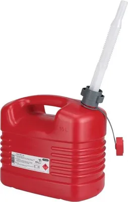 Zdjęcie produktu dla Kanister Pressol z elastyczną wylewką Kolor czerwony 10000ml