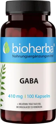Produktbild von Bioherba Gaba 410 mg 100 Kapseln