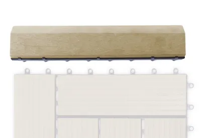Obrázok produktu pre G21 Prechodová lišta G21 Cumaru pre WPC dlaždice, 30 x 7,5 cm rovná G21-63910066