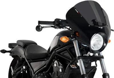 Immagine prodotto di Cupolino PUIG semicarenato fumè scuro per Honda rebel