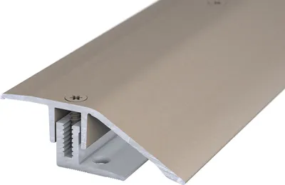 Produktbild von (30,26EUR/m) | Prinz LPS 220 Ausgleichsprofil | 44 x 1000 mm | Edelstahl matt eloxiert | Für Belagstärken von 7-16 mm | Flaches Design ohne Zierrillen |