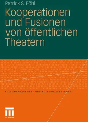 Obrázek produktu pro Kooperationen und Fusionen von öffentlichen Theatern