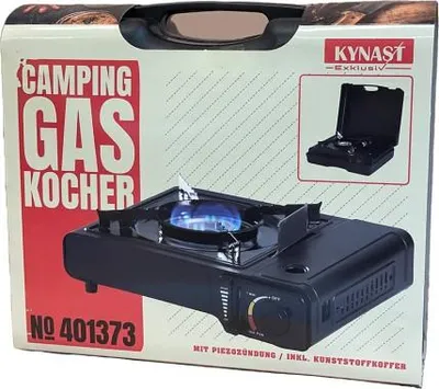 Produktbild von Gaskocher Camping 34x27x11cm 2.1KW (150g/h) 613-401373