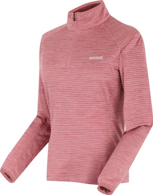 Immagine prodotto di Regatta Yonder II Powerstretch Mitlayer Shirt da donna, Colore:Dusty Rose, Taglia:42