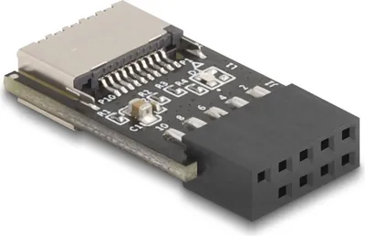 Produktbild von Delock USB 2.0 Adapter Pfostenbuchse zu intern USB Typ-E Key A Buchse