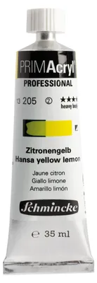 Produktbild von Zitronengelb 35ml - PRIMAcryl Acrylfarbe Schmincke 13 205 009