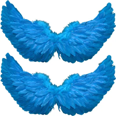 Produktbild von 2 Stück Engelsfederflügel für Frauen und Mädchen, Feenfederflügel-Kostüm mit elastischen Riemen für Halloween, Cosplay, Party, Bühnenauftritt, Requisite