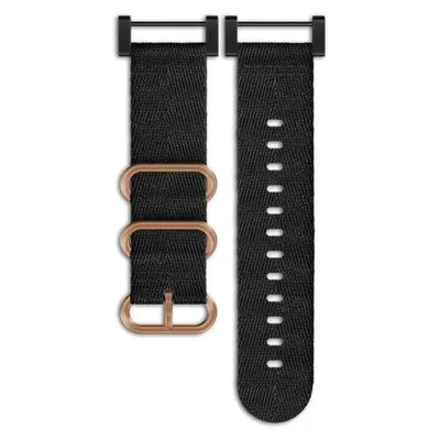 Produktbild von Suunto Essential Copper Textile Strap Kit Black One Size