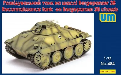 Produktbild von Unimodels UM484 - 1:72 Reconnaissance tank on Bergepanzer 38 chassis - Neu