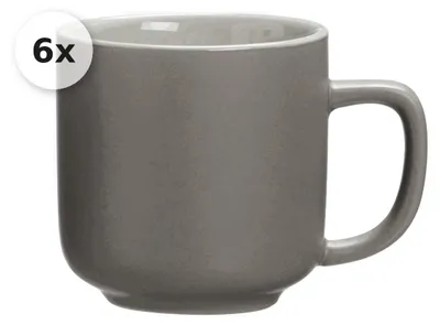 Produktbild von Espressotasse 100ml 6er Set Jasper taupe