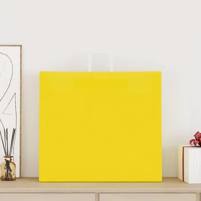 Immagine prodotto di vidaXL Sacchetti di carta 250 pezzi con manici giallo 54x15x49 cm