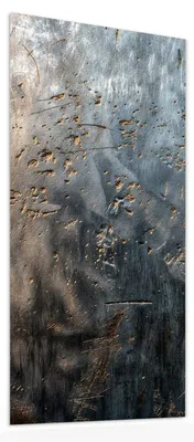 Produktbild von Glasbild 55x110cm in XXL für Wohnzimmer, Schlafzimmer Motiv Metalltextur