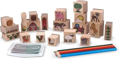 Produktbild von Melissa & Doug Stempelszenen - Bauerngehft