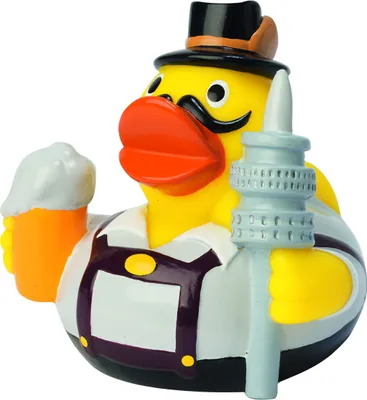 Produktbild von München - - CityDuck – Quietscheente - Badeente - ca. 8 cm gross