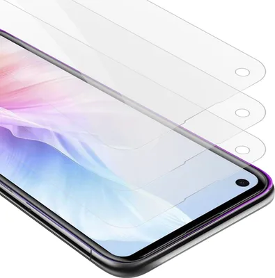 Produktbild von Cadorabo 3x Schutzfolie für Blackview A90 in KRISTALL KLAR Gehärtetes Tempered Display-Schutzglas Panzerfolie