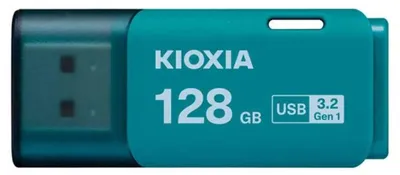 Produktbild von Kioxia LU301L128GG4, 128 GB, USB Typ-A, 3.2 Gen 1 (3.1 Gen 1), Kappe, 8 g, Blau
