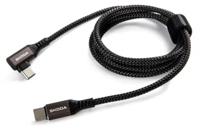Obrázek produktu pro Škoda nabíjecí a datový kabel USB-C na USB-C