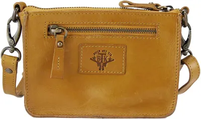 Produktbild von Billy The Kid Schultertasche Leder 16x12cm Damen Handtasche Charlotte caramel M494-24
