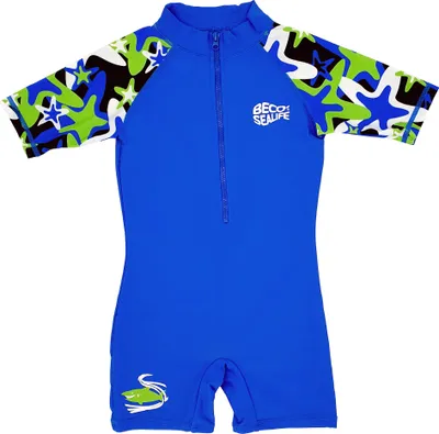 Produktbild von BECO the world of aquasports Badeanzug Swimsuit BECO-SEALIFE® UV50+ Schutzanzug perfekter Sonnenschutz Einteiler ultraweich und schnell trocknend blau 140/146 A