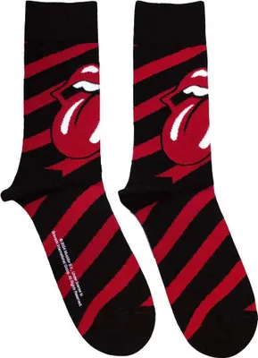 Obrázek produktu pro The Rolling Stones - Kotníkové ponožky pro muže/dámy unisex RO14681 (37 EU - 40,5 EU) (Black)