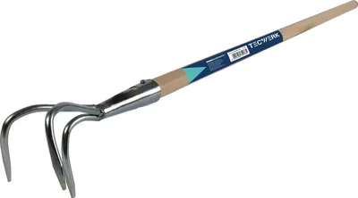 Image de Cultivateur 75 mm 3 dents acier / bois