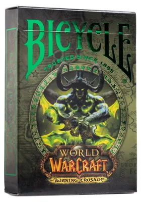 Produktbild von Bicycle® Kartendeck - World of Warcraft Burning Crusade Kartenspiel Spielkarten Pokerkarten WoW Single Deck