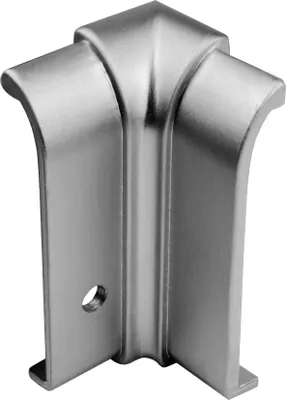 Produktbild von Sockelleiste Edelstahl V2A L250cm 40mm silber gebürstet Inneneck