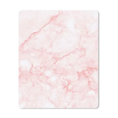 Produktbild von MuchoWow® Mauspad Mousepad Marmor - Weiß - Rosa - Chic 30x40 cm - Mousepads - Maus Mat - Pad - Mausunterlage - Mausmatten