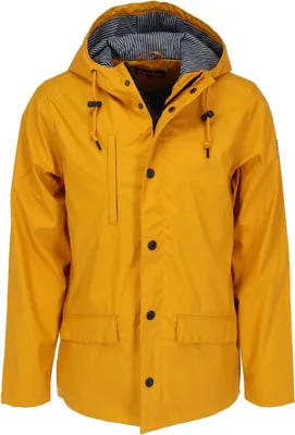 Produktbild von Derbe Herren Regenjacke Wetterjacke Passby, Farbe:Gelb, Größe:3XL, Artikel:-040 / 010 yellow / navy
