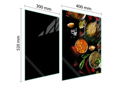 Obrázek produktu pro Skleněná Ochranná Deska Pro Herd 70X52 Spice